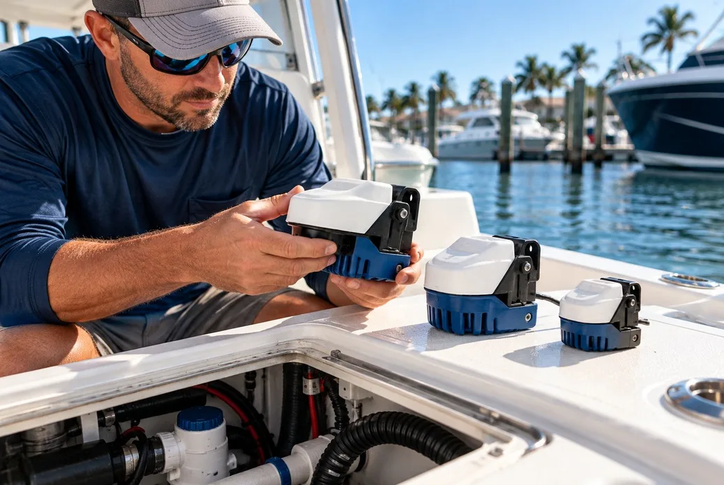 Choosing the Right Bilge Pumpswitch for Your Vessel: Junior vs. Senior vs. Mini