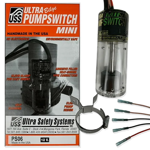 Ultra Bilge Pumpswitches Mini - 12 Volt