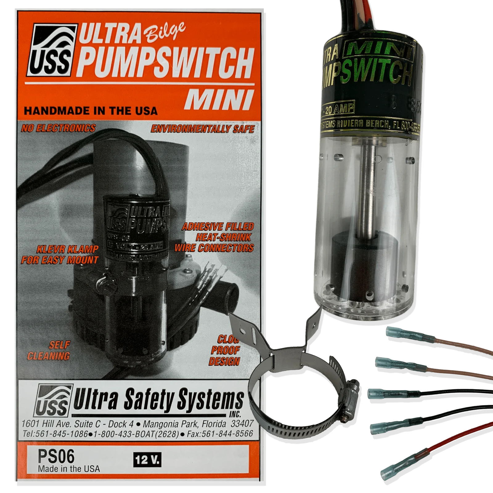 Ultra Bilge Pumpswitches Mini - 12 Volt